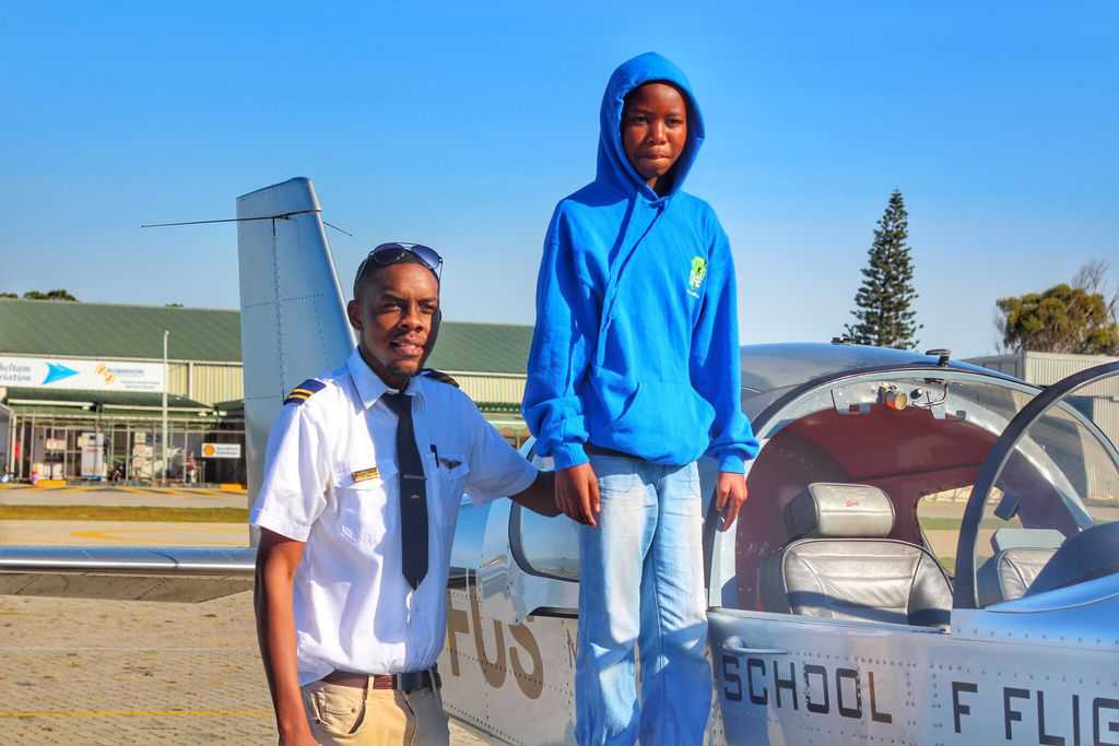 Young Girl Pilot